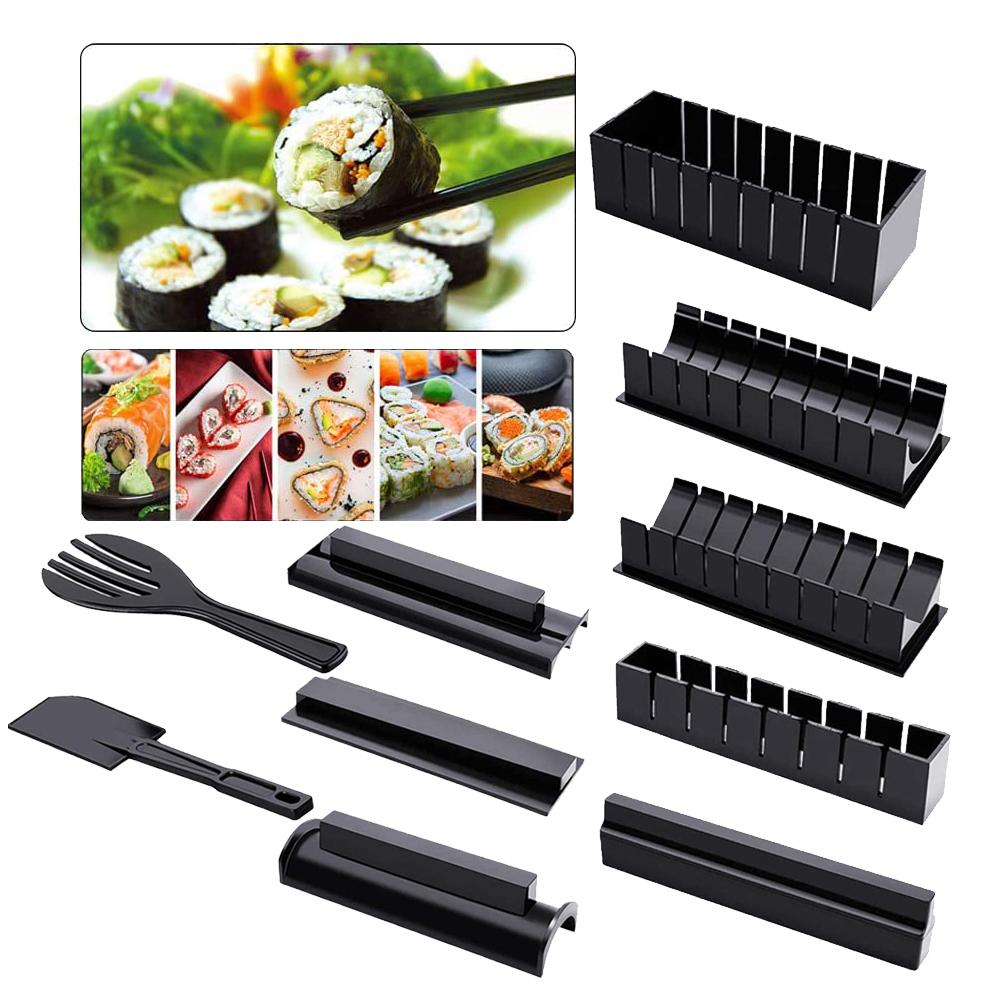 Bộ Dụng Cụ Làm Sushi 10 Món Đa Năng Không Kèm Dao Tiện Dụng