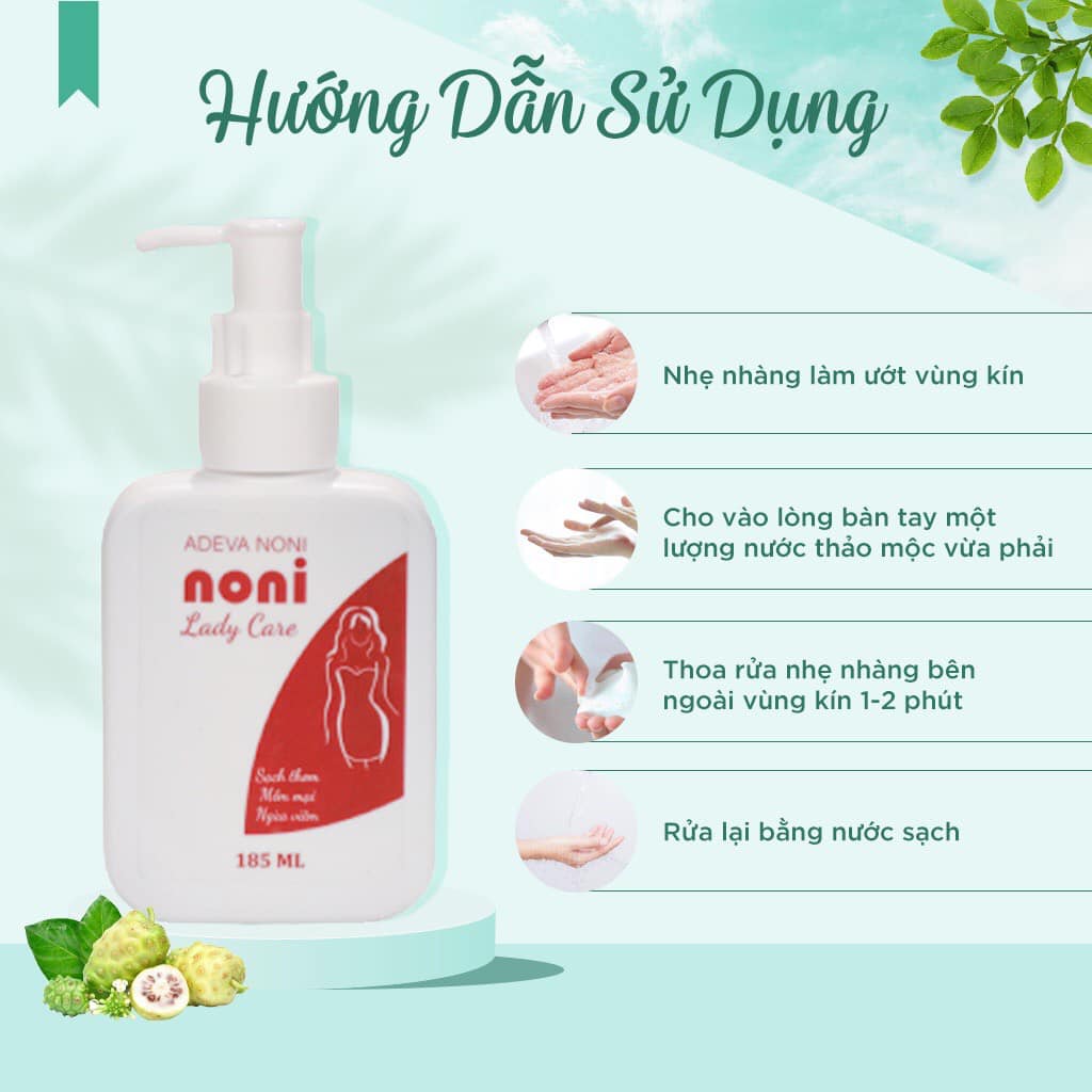 Dung dịch vệ sinh phụ nữ Adeva - Size du lịch 50ml - Thảo dược vệ sinh phụ nữ Sạch - Thơm - Hồng - Se khít