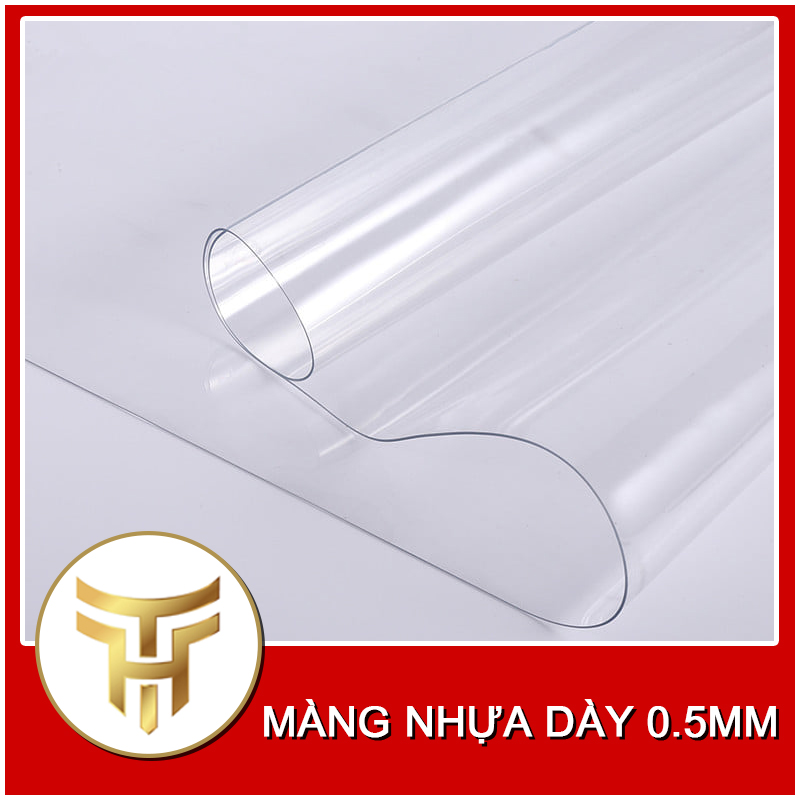 Màng Nhựa Dày 0,5mm | Màng Nhựa Dẻo | Màng Nhựa Trong Suốt Mỏng  | Đệm Lót Chống Thấm Nước