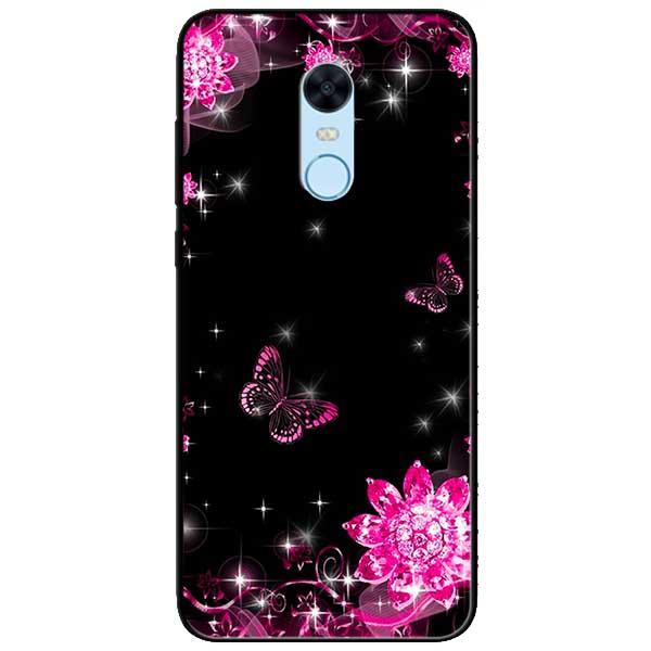 Ốp lưng dành cho Xiaomi Redmi Note 5  - Bướm Tím