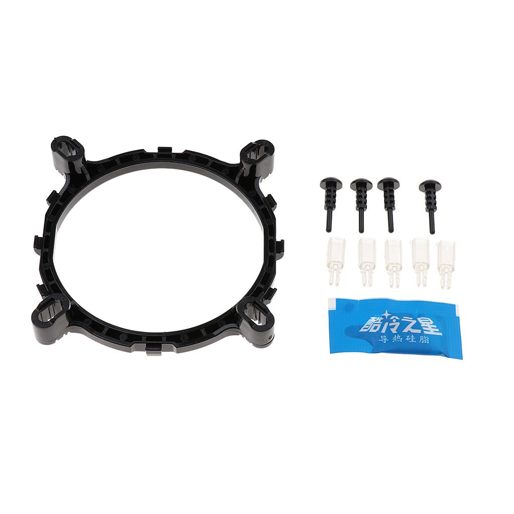 Alloy Bearing CPU Cooler Fan RGB Heatsink Radiator for Intel LGA1156/1155