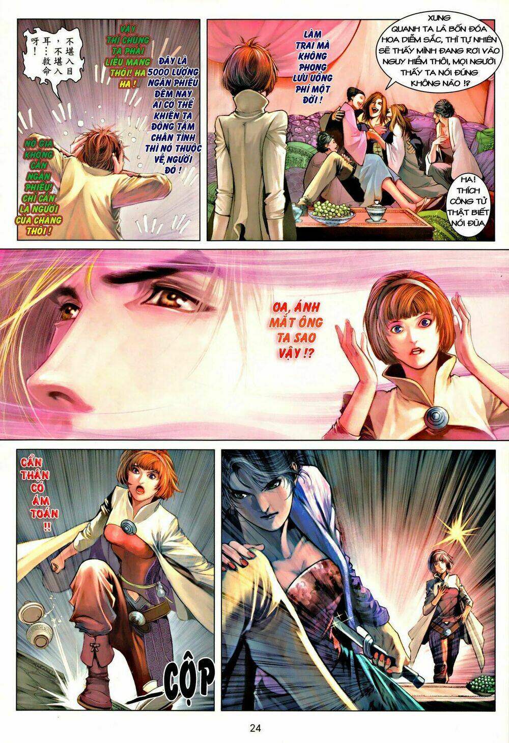 ôn thuỵ an quần hiệp truyện chapter 41 24