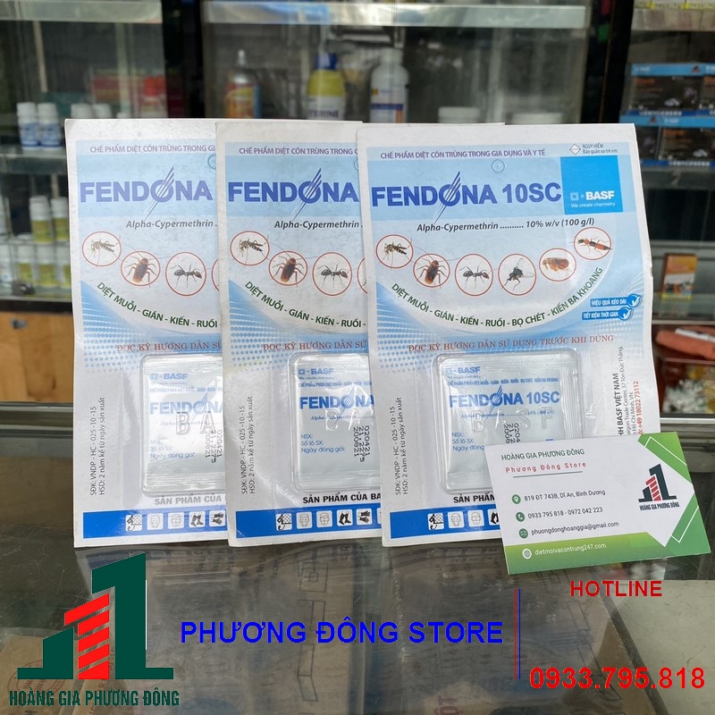 Thuốc diệt muỗi Fendona 10sc _ 5ml