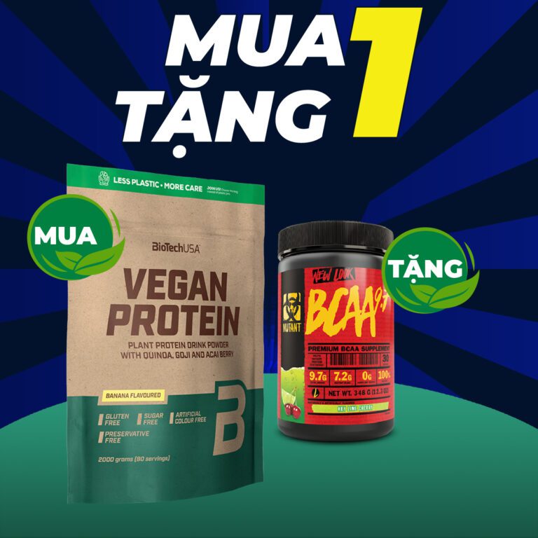 Protein Thực Vật – Vegan Protein BiotechUSA Túi 2KG