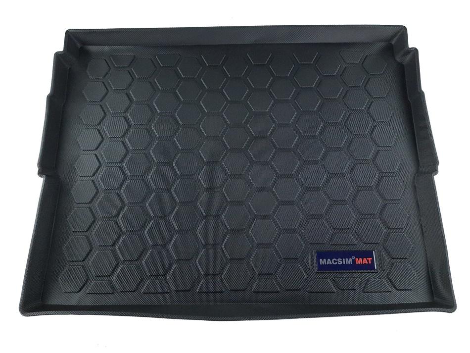 Thảm lót cốp Peugeot 3008 2013-2015 nhãn hiệu Macsim chất liệu TPV cao cấp màu đen