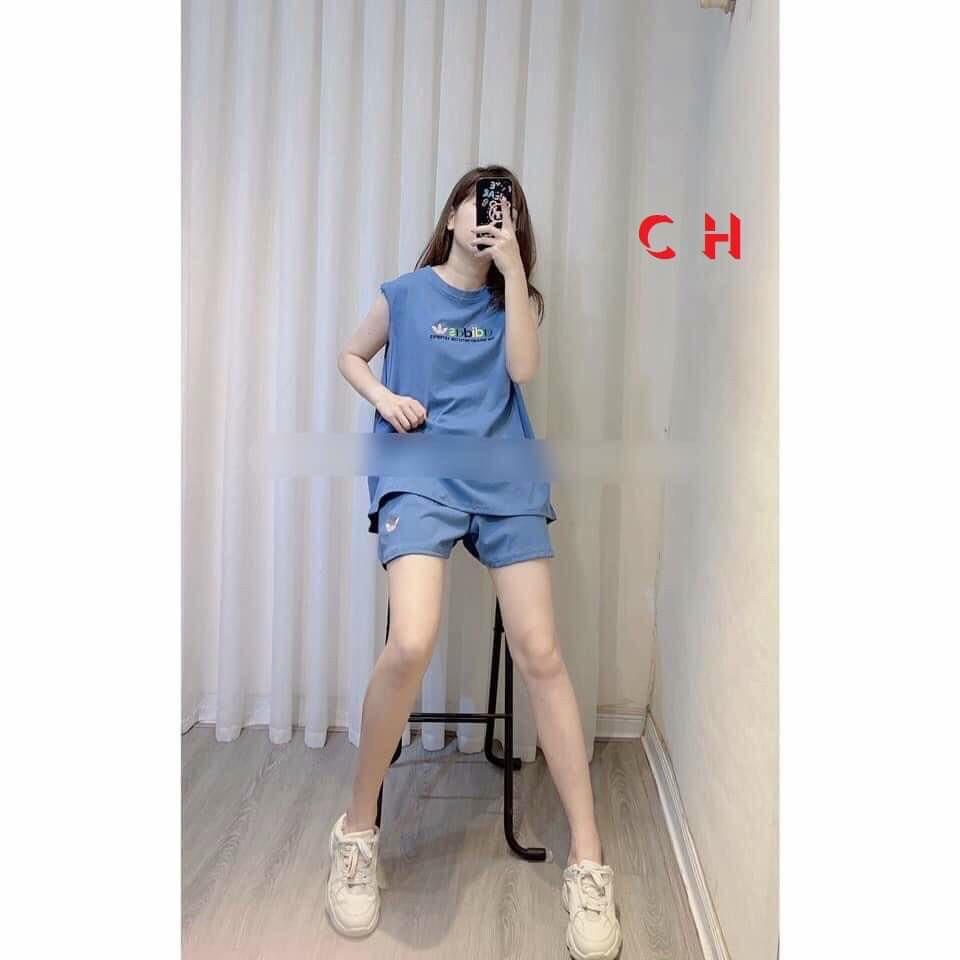 Sét áo tanktop, quần sooc và áo quây siêu chất