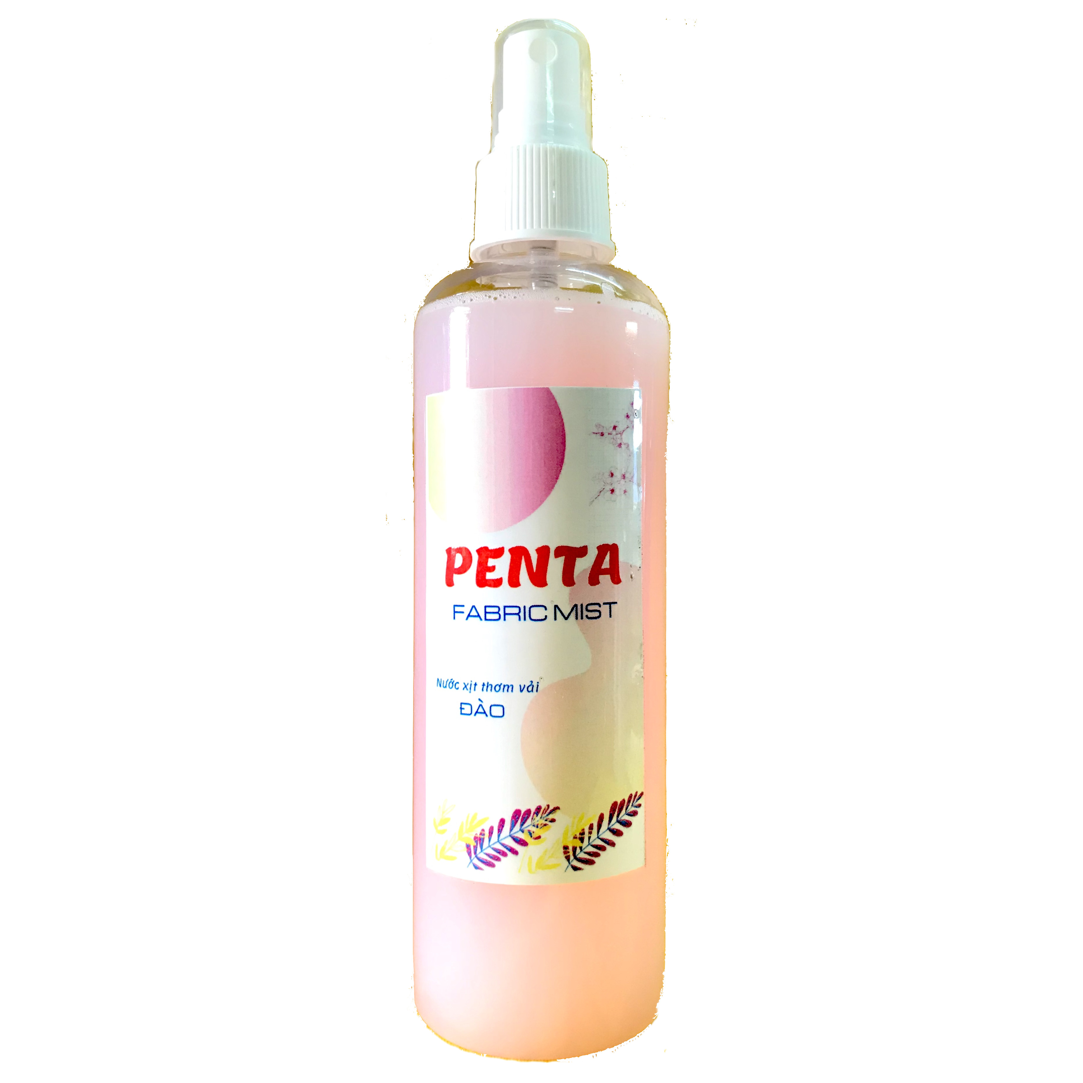 Nước xịt thơm vải và phẳng quần áo Penta Fabric Mist hương nước hoa (Đào)