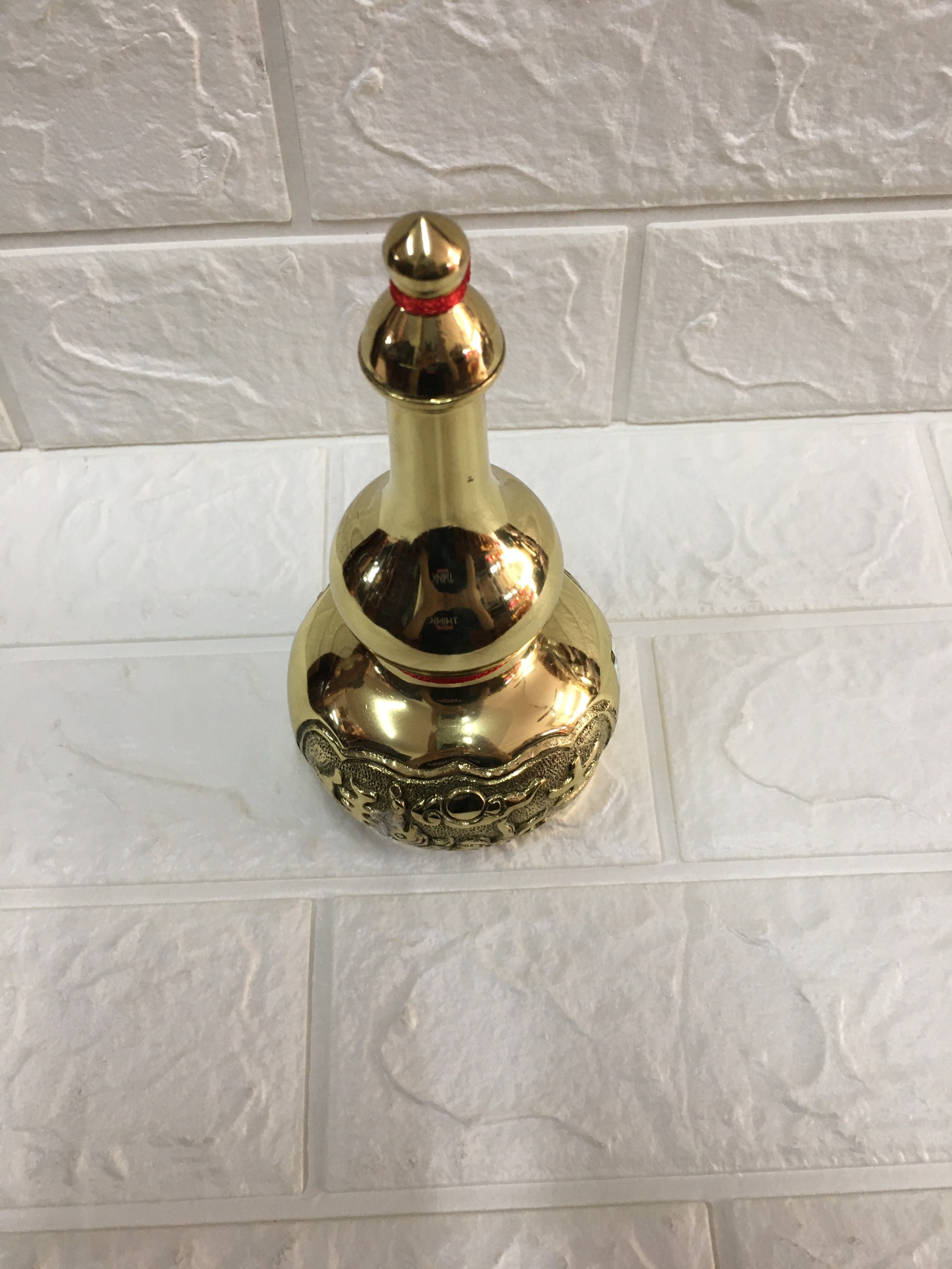 Hồ Lô đồng bát tiên ,bằng đồng Đk: 9cm. Cao: 19cm TP1014