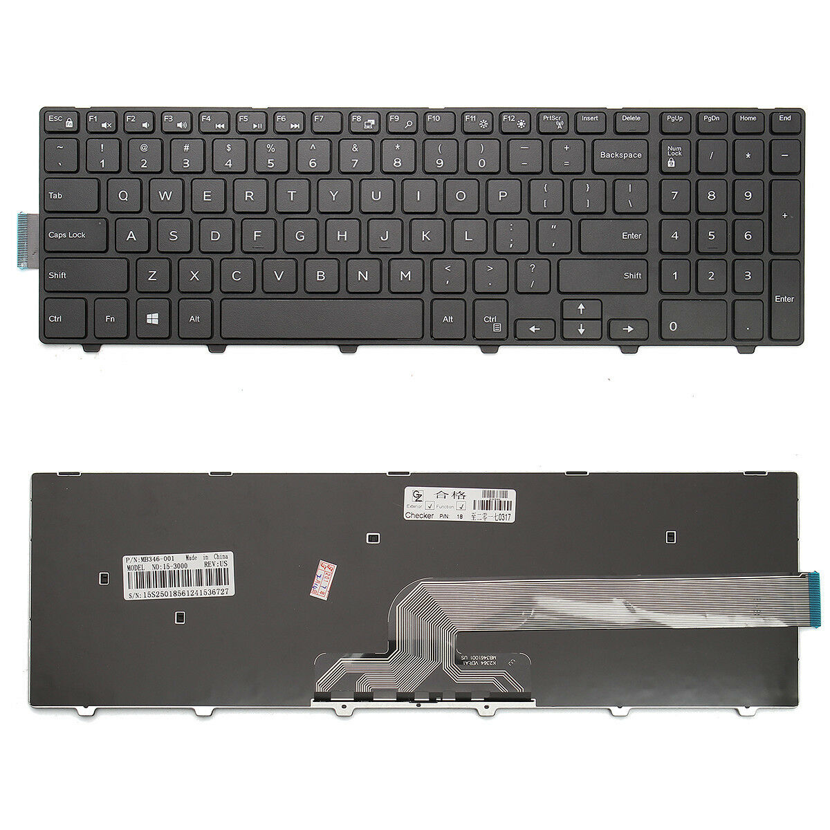 Bàn phím dành cho Laptop Dell Inspiron 3549