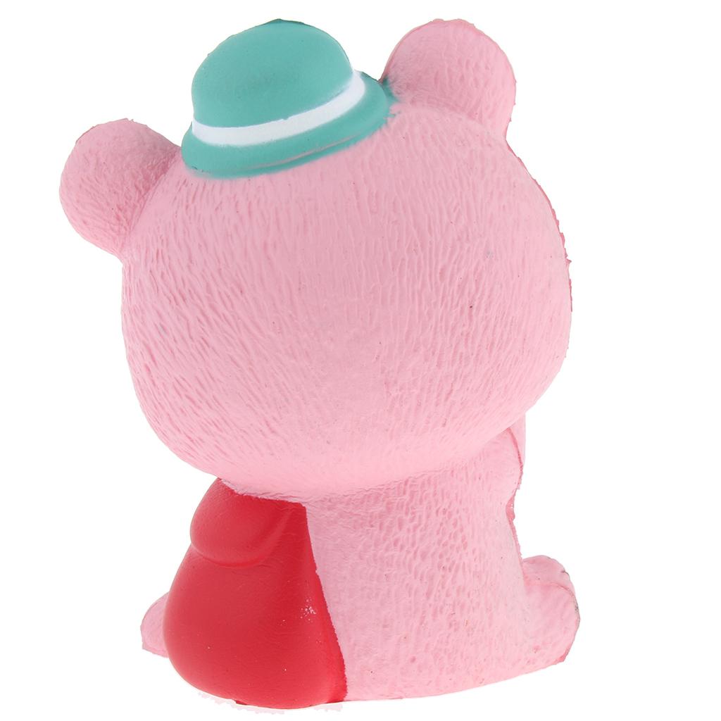Jumbo Squishy Cartoon Backpack Pig Animal Soft Slow Rising Cream Scented Squeeze Kid Gift Toy Home Office Decor Christmas