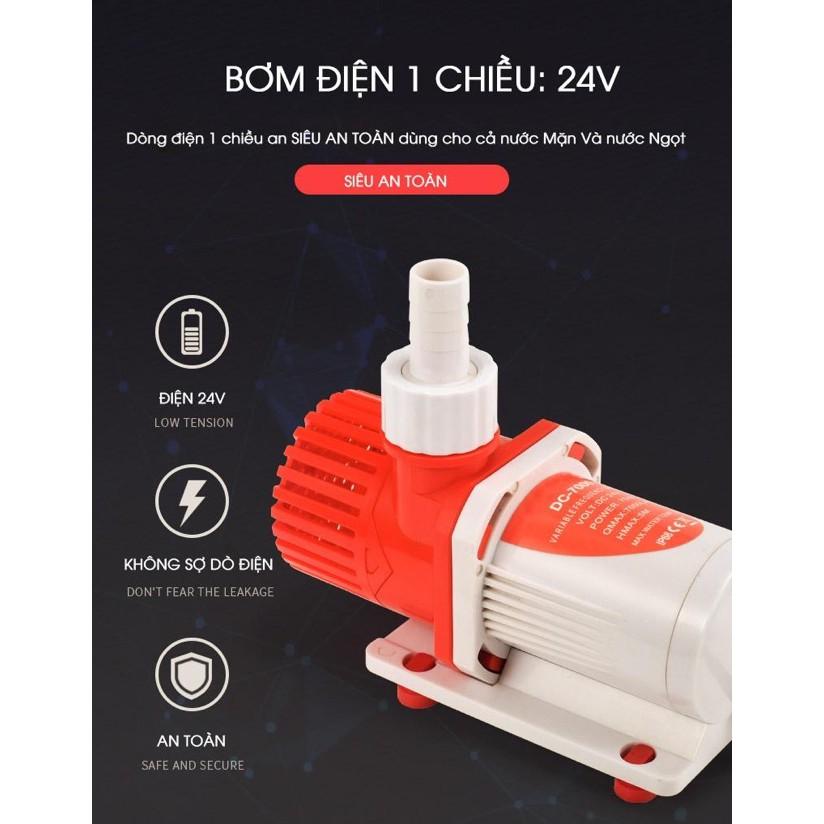 Máy Bơm Bể Cá 24V HOPAR DC 3000-5000-7000-8000-10000-12000-15000-18000-20000