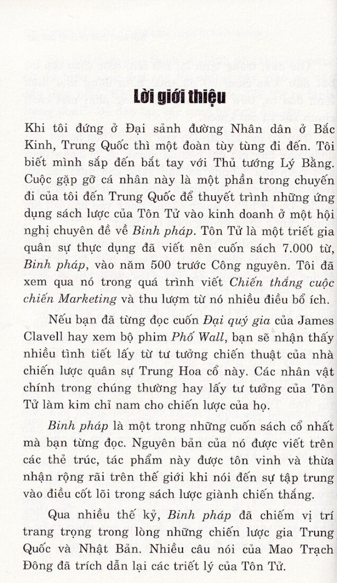 Tôn Tử Binh Pháp - Chiến Lược Quản Trị Kinh Doanh_ĐN