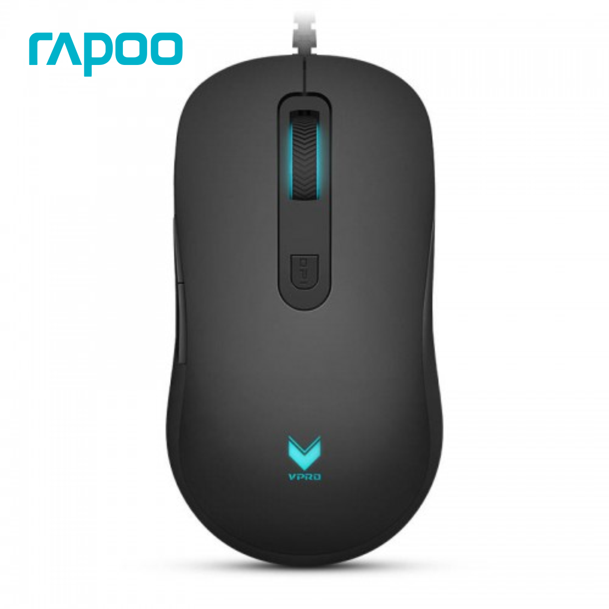 Chuột Gaming Có Dây RAPOO V16S 12800DPI, 6 Mức DPI, Đèn LED RGB, Dây Cắm USB Dài 1.85M - Hàng Chính Hãng