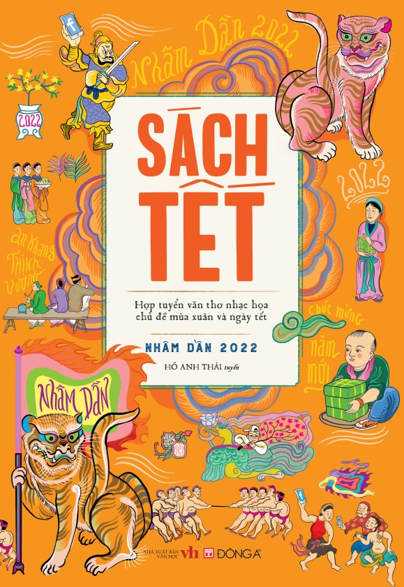 Sách Tết Nhâm Dần 2022 - Hợp Tuyển Văn Thơ Nhạc Họa Chủ Đề Mùa Xuân Và Ngày Tết