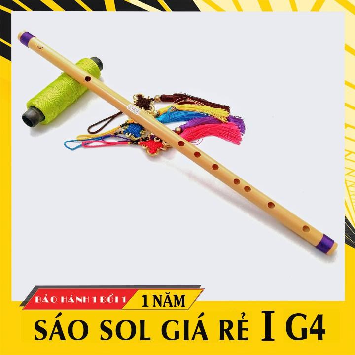 Sáo trúc SOL trầm HL59T, sáo trúc G4 giá rẻ cho người mới tập