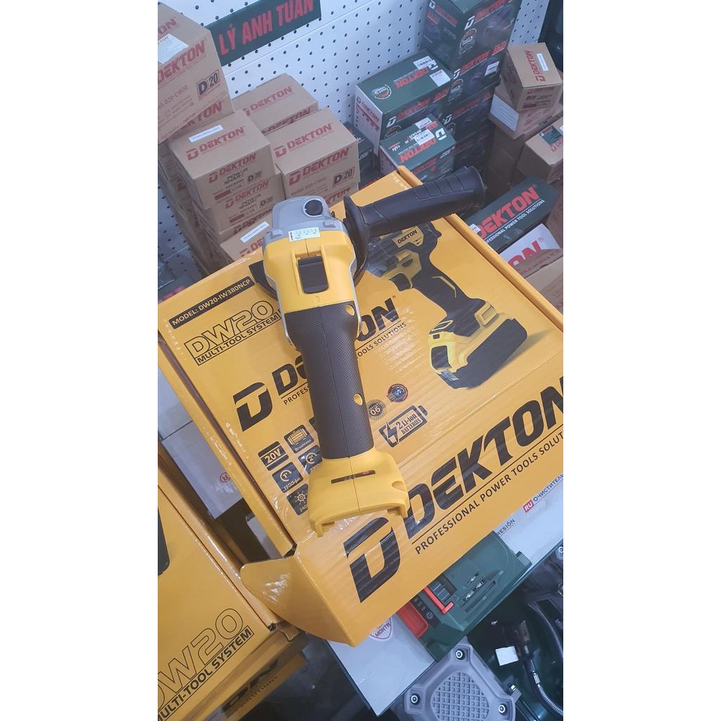 (DEKTON TP. HCM) Máy Mài Pin Dekton - Chân Pin Dewalt DW20-AG100S