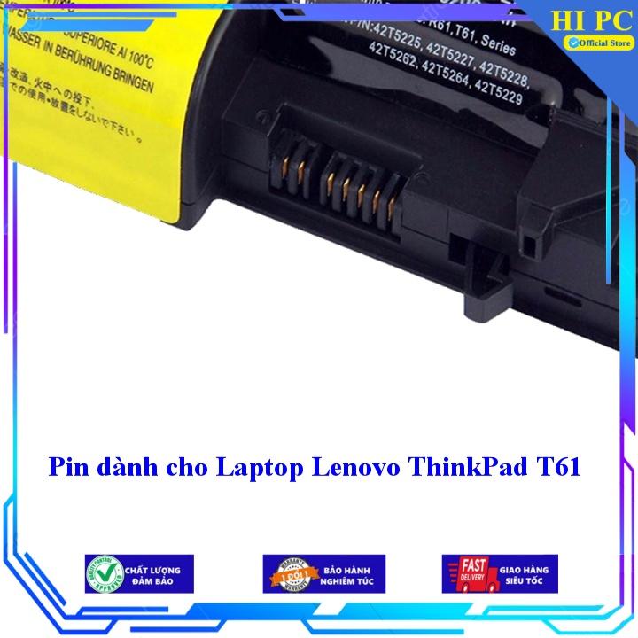 Pin dành cho Laptop Lenovo ThinkPad T61 - Hàng Nhập Khẩu