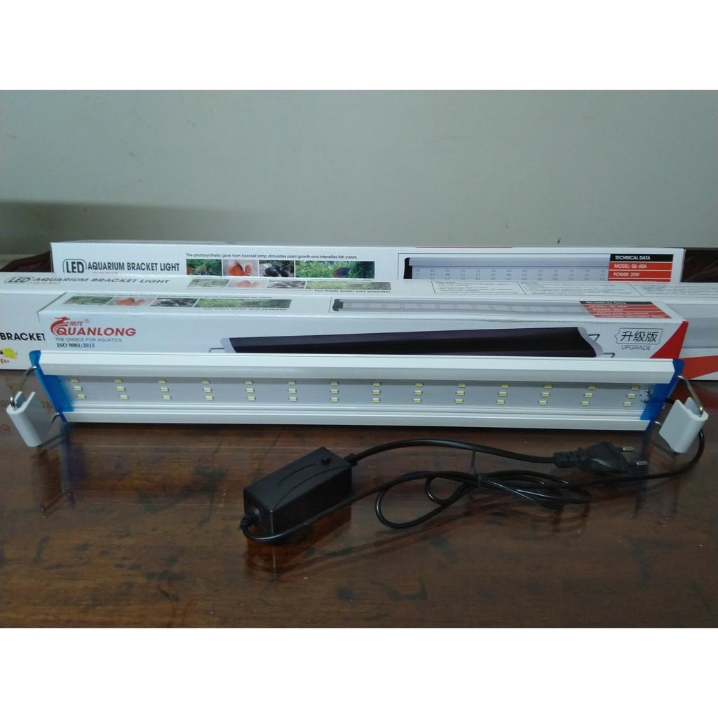 Máng Led 3 Hàng Quanlong 60cm - Ánh Sáng Màu Trắng
