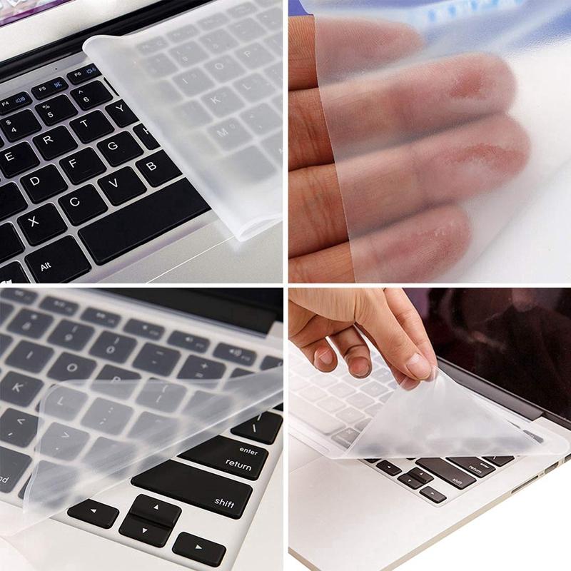 Miếng Dán Silicon Trong Suốt Bảo Vệ Bàn Phím Laptop Chống Nước Chống Bụi Bẩn