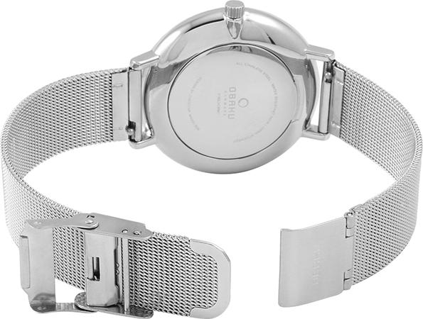 Đồng Hồ Nữ Dây Kim Loại OBAKU V186LXCWMC (37mm) - Bạc