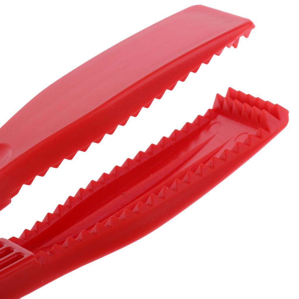 Plastic Fishing Gripper 8.7" Fish Lip Grip Pliers Grabber Keeper Holder with Lanyard