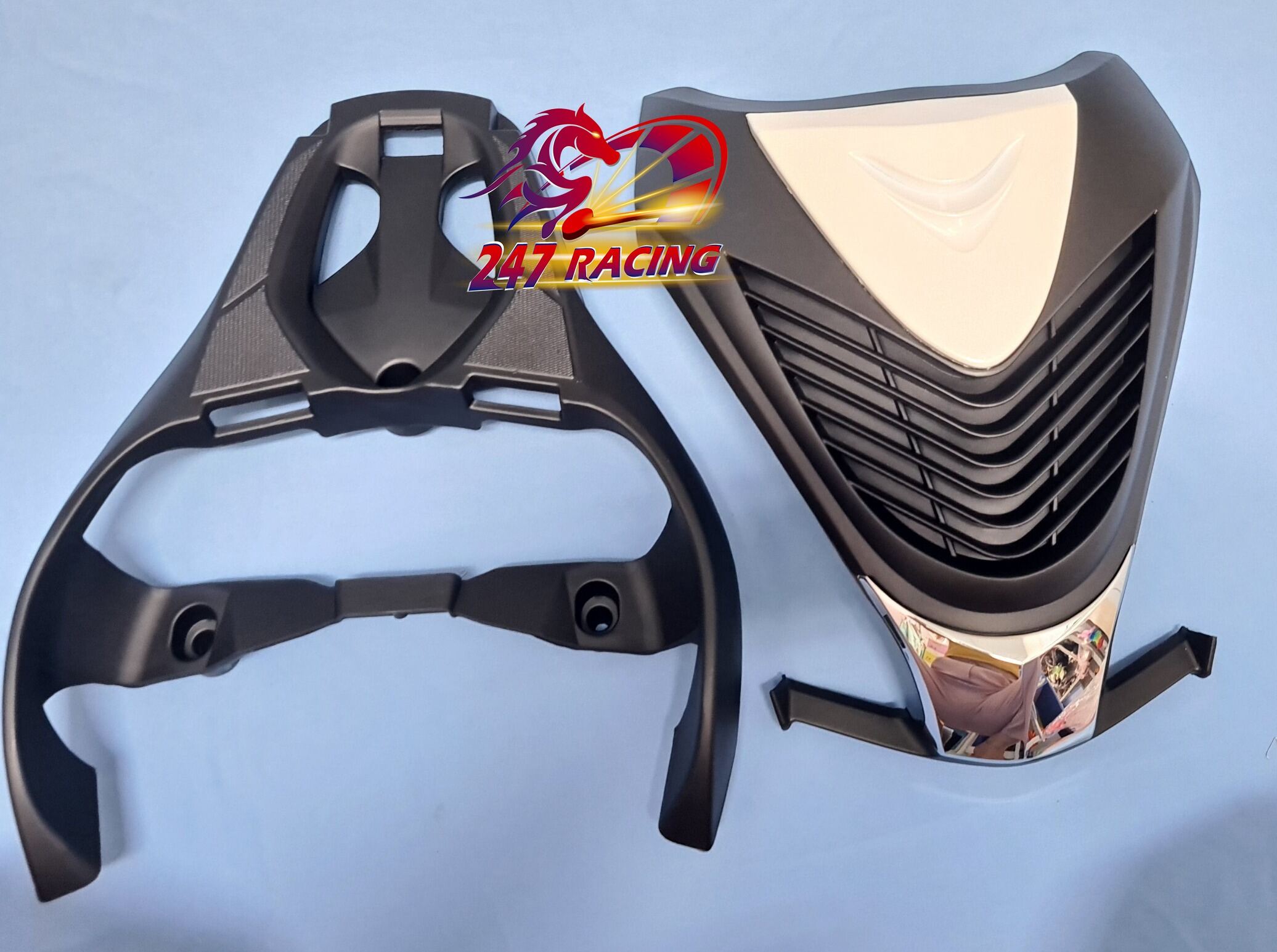 ComBo Mặt Nạ Vision kiểu SH Ý (nhiều màu) + Cảng Vision đen nhám sử dụng Vision đời 2014-2020