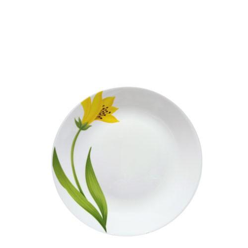 Bộ 6 đĩa thủy tinh hoa văn Ấn Độ