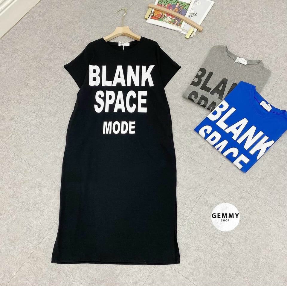 Đầm Suông Thụng Blank Space Dịu Dàng
