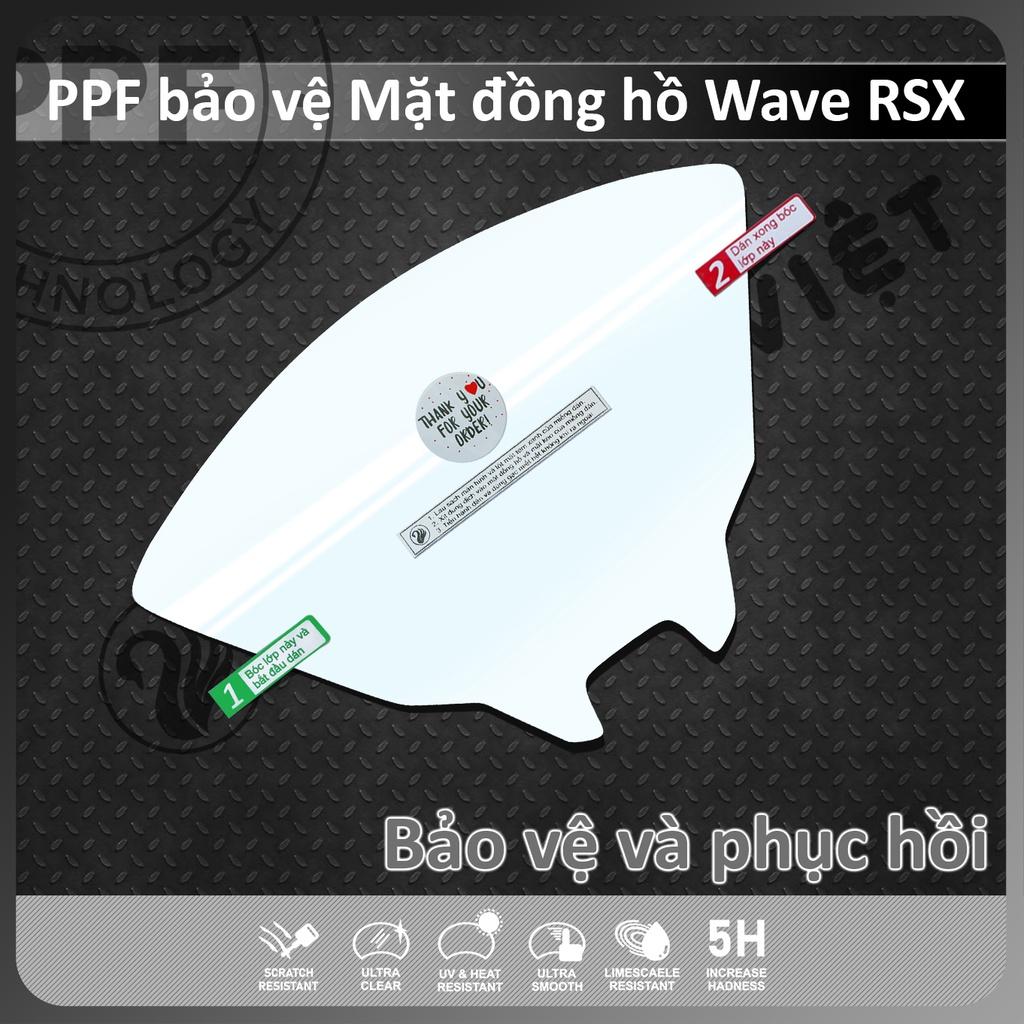 Miếng dán bảo vệ mặt đồng hồ dành cho xe WAVE RSX