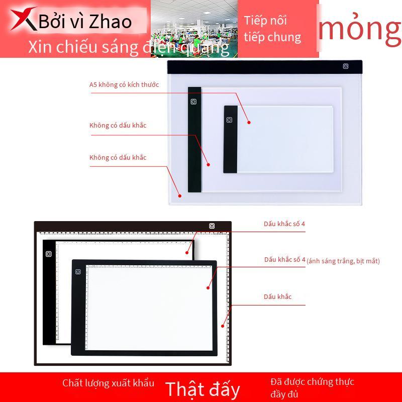 Phong Cách Mới Nhất A4A3 Sao Chép Bảng Vẽ 4K Trong Suốt Bảng Viết Trong Suốt Bảng Sao Chép Bảng Vẽ Tranh Khung Tranh bảng