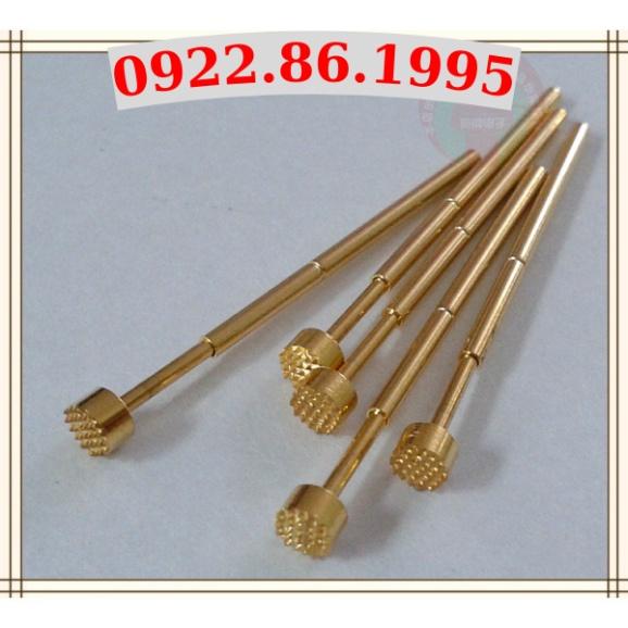 GiáTốt Đầu Dò Đầu Lớn 3.0Mm Kim Thử Nghiệm Đầu PA100-H6 Hua Rongfa 28 Móng Vuốt Dày Đặc Hoa Mận Kim Lò Xo Nhiều Móng new