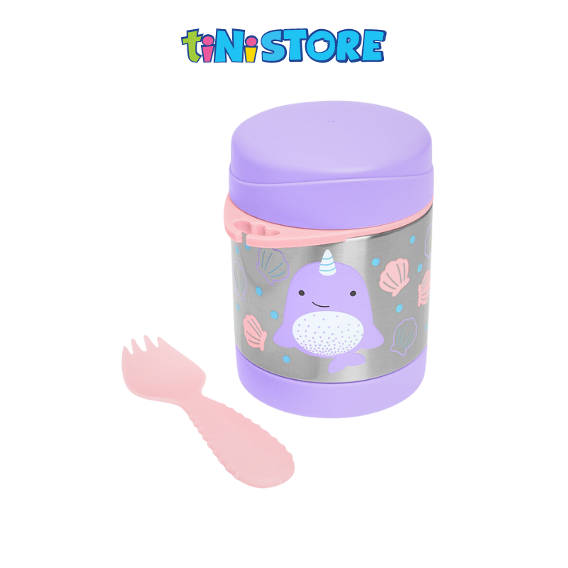 TiNiStore-Hộp đựng thức ăn giữ nhiệt Zoo Skip Hop - Kỳ lân biển 9I238710