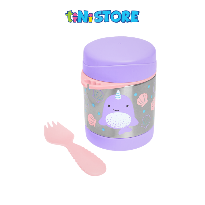 tiNiStore-Hộp đựng thức ăn giữ nhiệt Zoo Skip Hop - Kỳ lân biển 9I238710