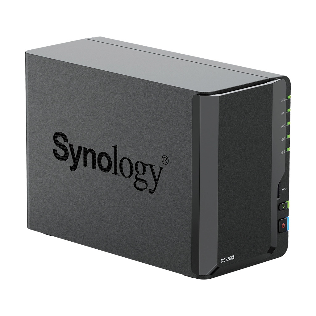 Thiết bị lưu trữ Synology DiskStation DS225+ 2bay bảo hành 3 năm Hàng chính hãng