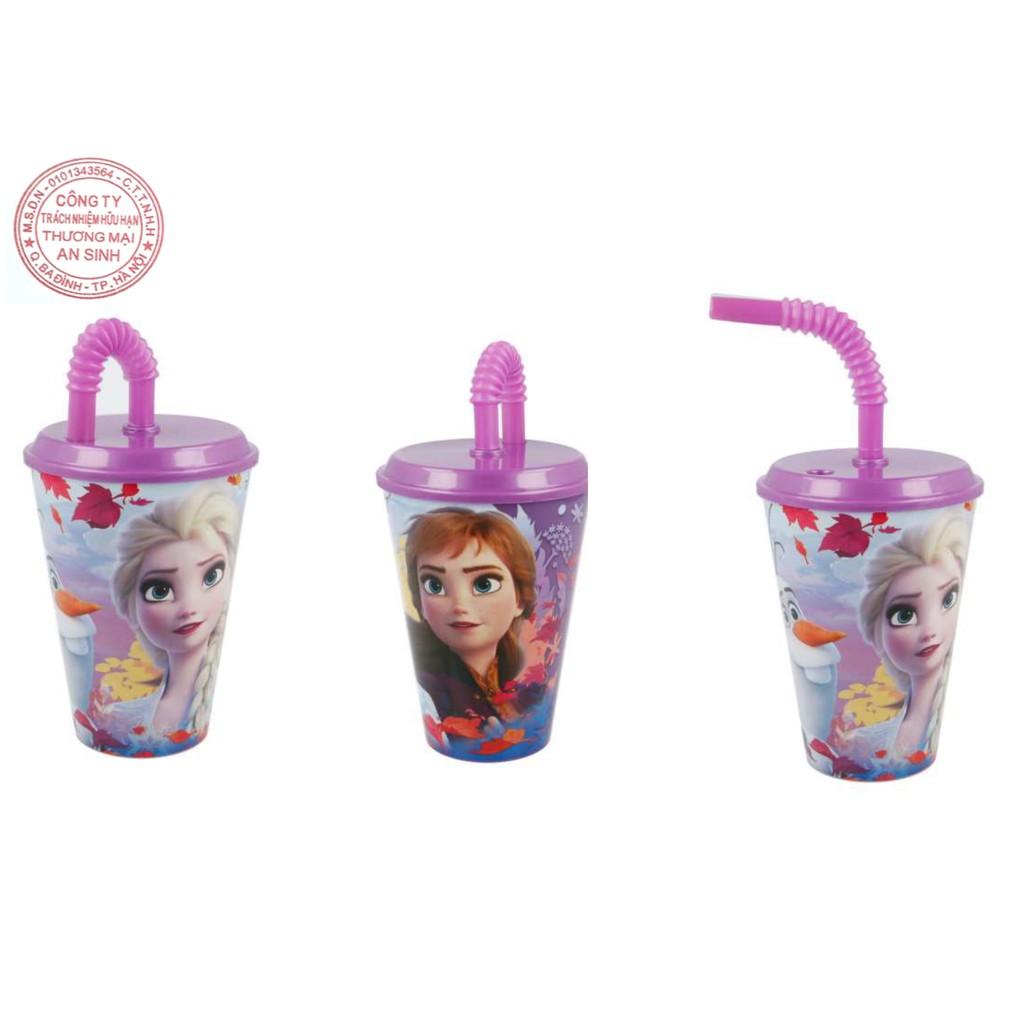 Combo SieuKid Gồm Bát, Đĩa Và Bình Nước Easy Sport Tumbler Frozen II 430ml Chính Hãng