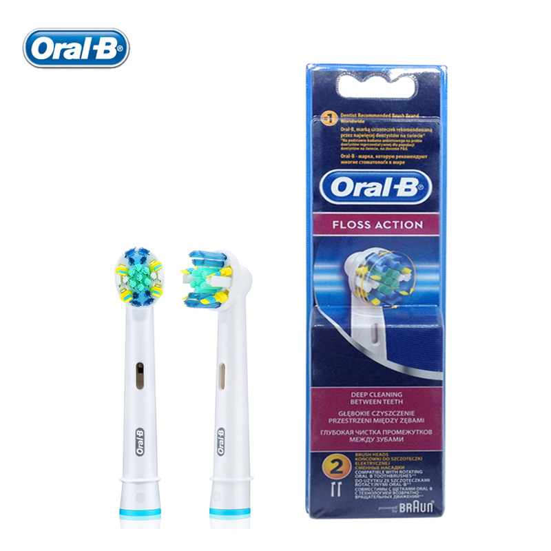 Oral B Floss Action Thay thế Đầu bàn chải đánh răng điện Eb25