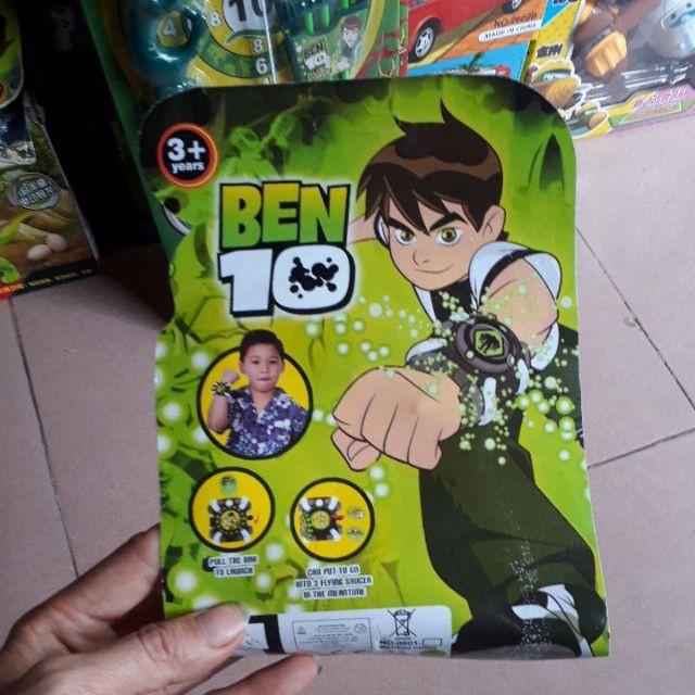 Đồng hồ bắn đĩa Ben 10 Cho Bé