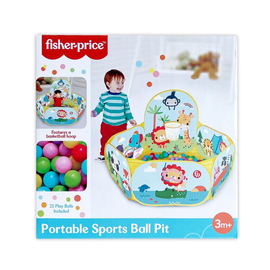 Đồ Chơi Nhà Banh Cho Bé-Kèm 25 Banh FISHER-PRICE F0315H