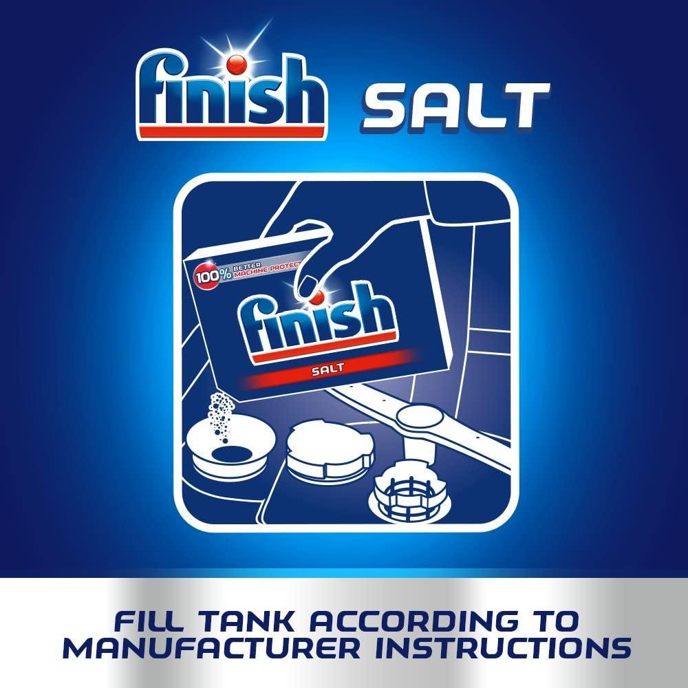 Muối Rửa Chén Bát Finish Salt - Hộp 1.5KG
