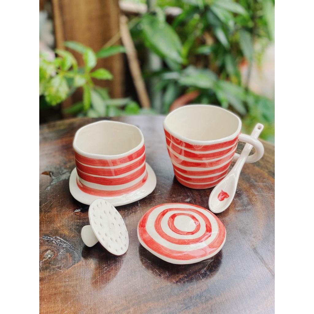 Set Phin Pha Coffee/Cà Phê Gốm Sứ - Gốm Sứ Huấn Hải