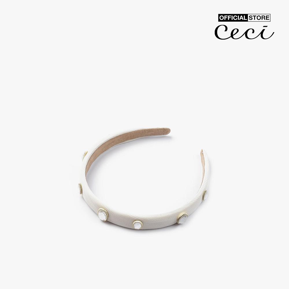 CECI - Băng đô nữ bọc vải đính đá sang trọng CC6-03000086