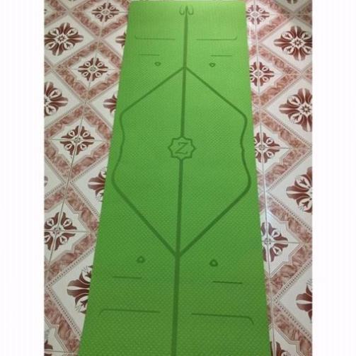 Thảm định tuyến 8mm Zen yoga Mat tặng túi đựng và dây buộc | KHỞI NGUYÊN SPORT