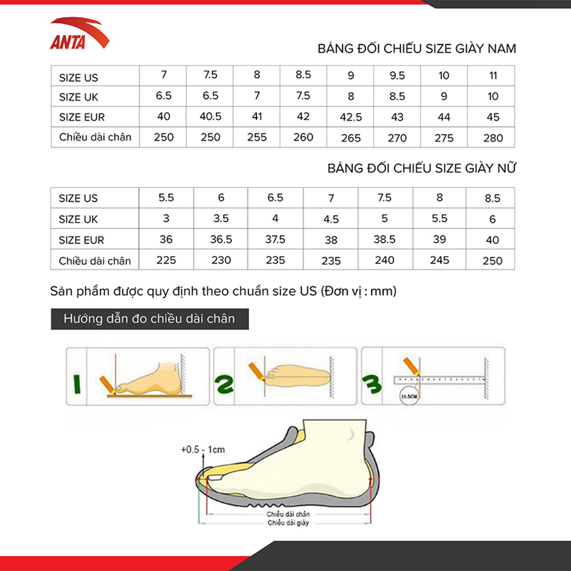 Giày thời trang nam A-JELLY Anta Sports 812318881