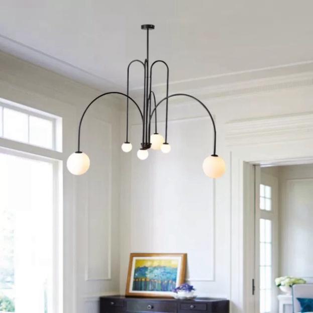 Đèn thả bàn ăn,đèn thả decor tư thế hiện đại, đèn trần, đèn thả trần tư thế hiện đại, đèn trang trí. DT DDT