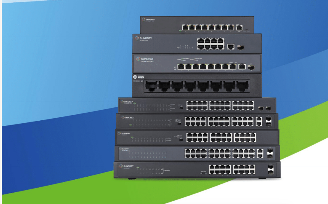 16-Port Gigabit + 2-Port SFP PoE Unmanaged Switch Sundray X-Link XS1550U-18P-PWR-hàng chính hãng