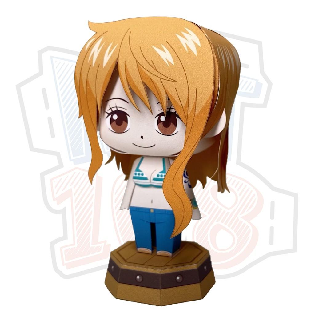 Mua Mô hình giấy Anime Chibi Nami One Piece kit mô hình hộp trang trí In mực thường Giấy ford A4 125gsm tại Kit168 #17 Mua Mô hình giấy Anime Chibi Nami One Piece kit mô hình hộp trang trí In mực thường Giấy ford A4 125gsm tại Kit168