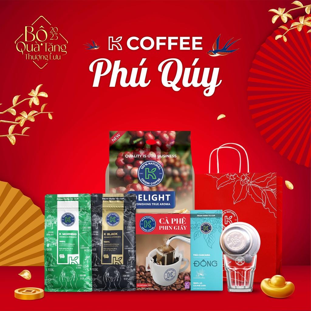 Set quà tết Phú Quý KCoffee 2023