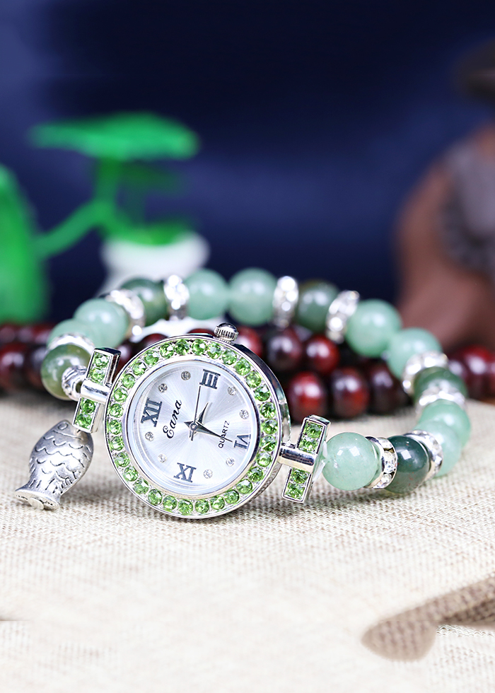 Đồng Hồ Mix Đá Cẩm Thạch DHN31 Bảo Ngọc Jewelry
