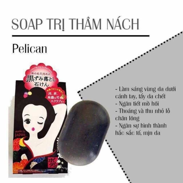 Soap xóa thâm nách Pelican - Xà phòng loại bỏ thâm nách Nhật