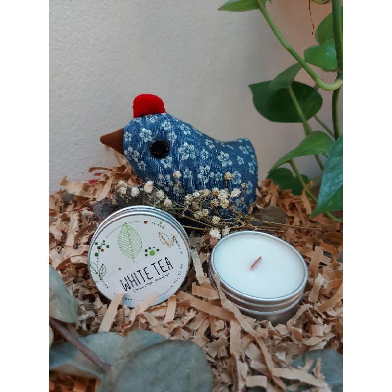 Set 4 mùi hoặc Hũ lẻ - Nến thơm Candle Cup (bấc gỗ - 45g/mùi)